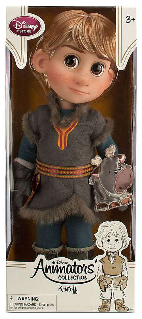 disney animators collection frozen kristoff doll with sven 16