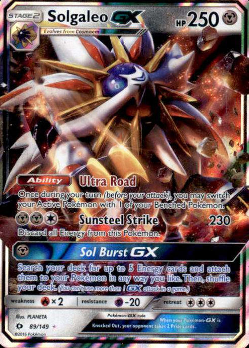 Solgaleo GX (89/149) (Jumbo Card) [Sun & Moon: Base Set]