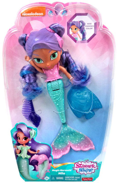 shimmer and shine mermaid bath toy