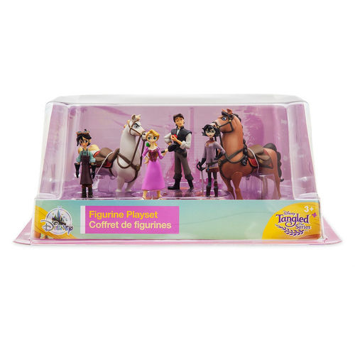 Disney Tangled The Series Exclusive 6 Piece PVC Figurine Playset
