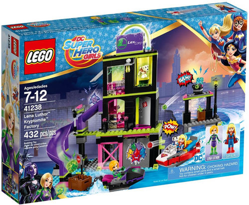 LEGO DC Super Hero Girls Lena Luthor Kryptomite Factory Set #41238