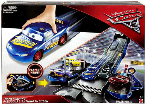 cars transforming lightning mcqueen