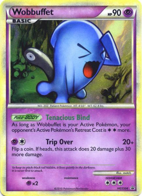 Pokemon Heartgold Soulsilver Heartgold Rare Holo Wobbuffet Hgss04 Buy Online In Cayman Islands At Cayman Desertcart Com Productid