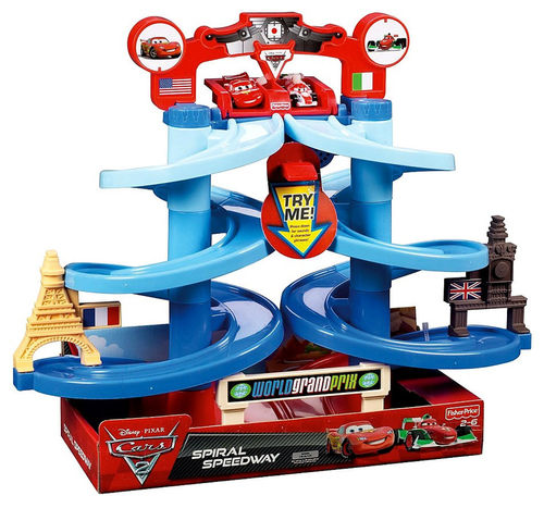 disney cars spiral speedway