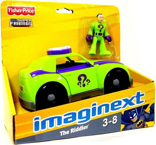 imaginext riddler hot rod