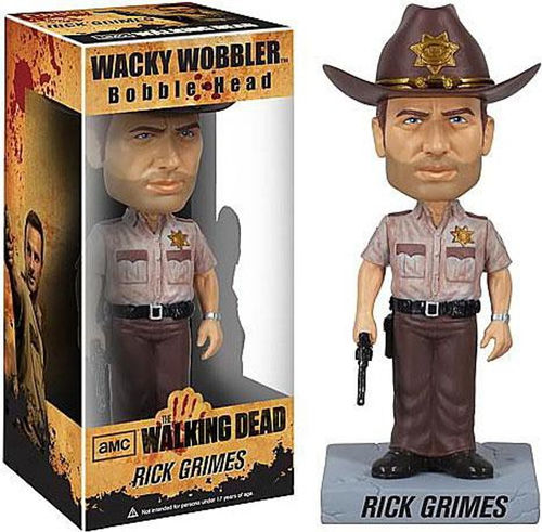 Funko Walking Dead Wacky Wobbler Rick Grimes Bobble Head