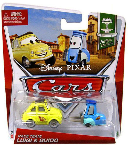 luigi and guido diecast cars