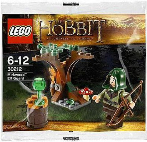 LEGO The Hobbit Mirkwood Elf Guard Mini Set #30212 [Bagged]