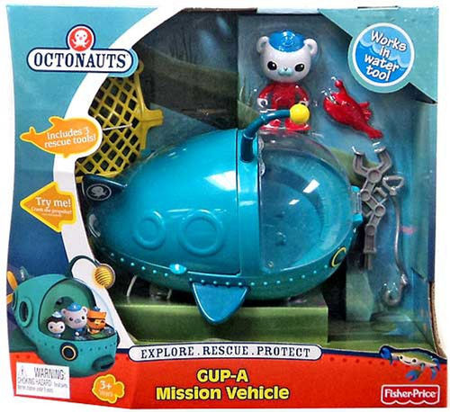 Fisher Price Octonauts Mission Vehicle GUP-A Playset