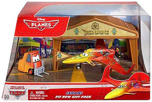 Disney Planes Pit Row Gift Pack Ishani Diecast Plane Set
