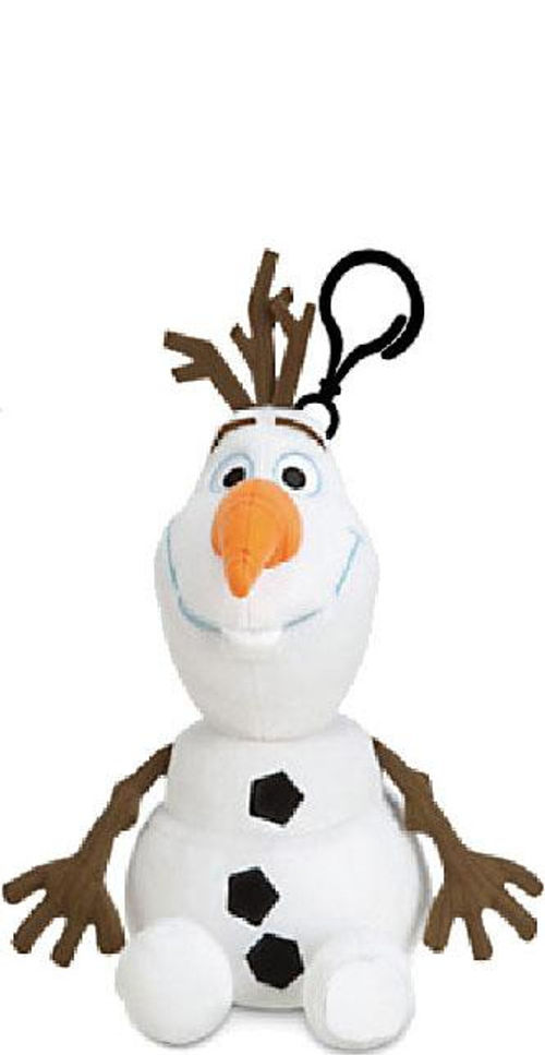 Disney Frozen Olaf 7-Inch Plush Clip On