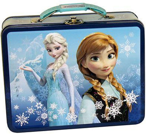 Disney Frozen Anna & Elsa Tin [Blue]