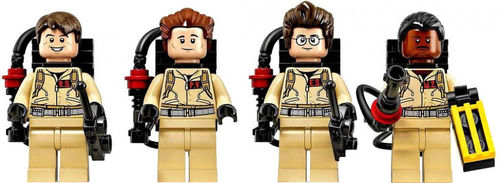 LEGO Ghostbusters CUUSOO Stanz, Venkman, Zeddemore & Spengler Set of 4 Ghostbusters Minifigures [Loose]