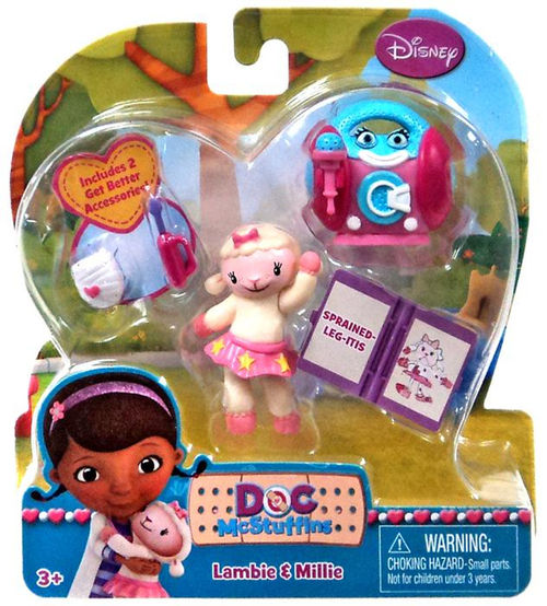 Disney Doc McStuffins Lambie & Millie Action Figure 2-Pack