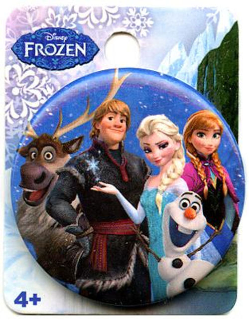 Disney Frozen Cast 1.5-Inch Button