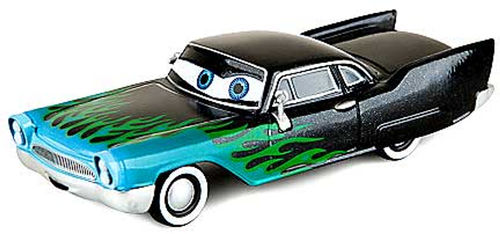 pixar cars green car