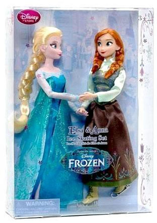 Disney Frozen Elsa & Anna Ice Skating Set Exclusive 11-Inch
