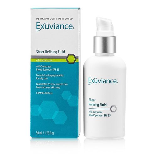 Exuviance Sheer Refining Fluid SPF 35 - For Oily/ Acne Prone Skin 50ml