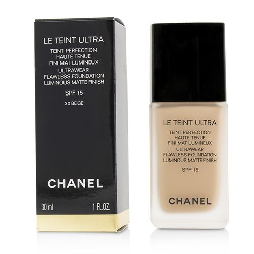 Buy Chanel Le Teint Ultra Ultrawear Flawless Foundation Luminous Matte  Finish SPF15 - # 30 Beige 30ml Online at desertcartINDIA