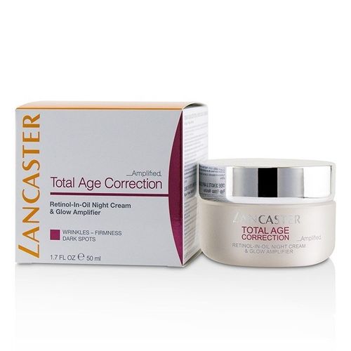 Lancaster Total Age Correction Amplified - Retinol-In-Oil Night Cream & Glow Amplifier 50ml