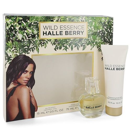 Halle Berry Wild Essence Gift Set - Eau De Parfum Spray + 2 Body Lotion
