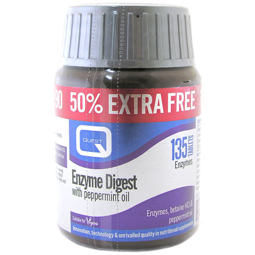Quest Enzyme Digest With Peppermint Oil 135 s (90+45)