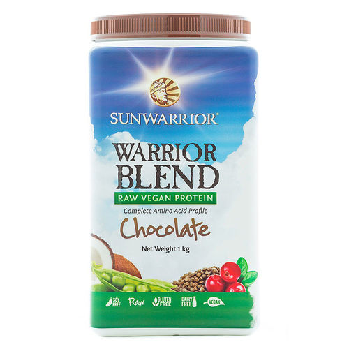 Sunwarrior Warrior Blend Chocolate Protein Powder 1kg