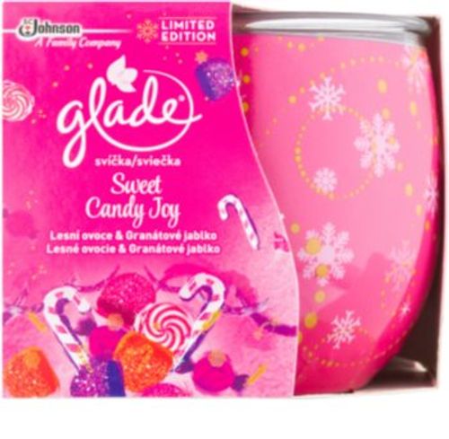 Glade Sweet Candy Joy Scented Candle 120 g
