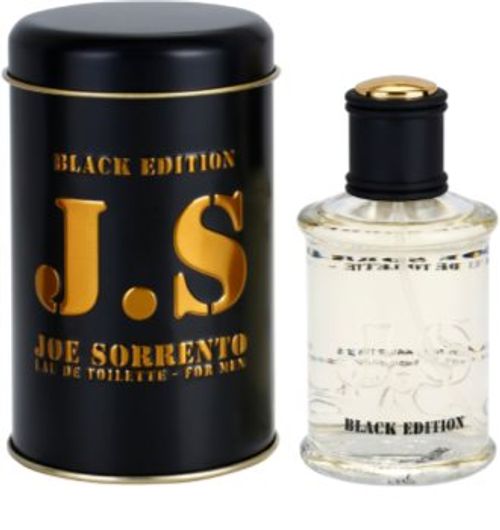 Jeanne Arthes J.S. Joe Sorrento Black Edition Eau de Toilette for Men 100 ml
