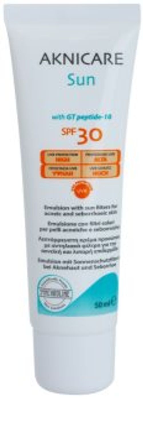 Synchroline Aknicare Sun Emulsion with Sun Filters for Acneic and Seborrhoeic Skin