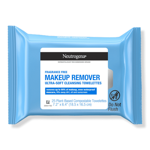 Fragrance Free Makeup Remover Cleansing Towelettes 25ct