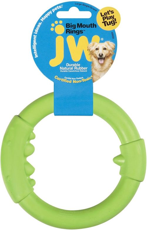 JW Pet Big Mouth Single Ring Dog Toy