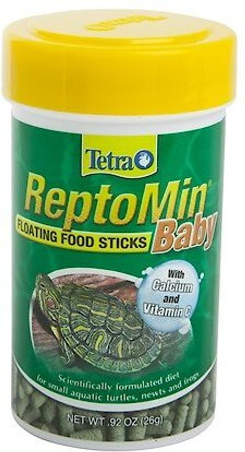 Tetra ReptoMin Baby Floating Sticks Turtle & Amphibian Food, 0.92-oz jar