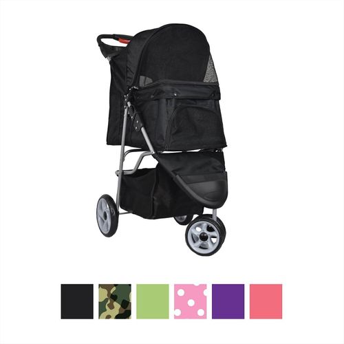 vivo 3 wheel dog & cat stroller