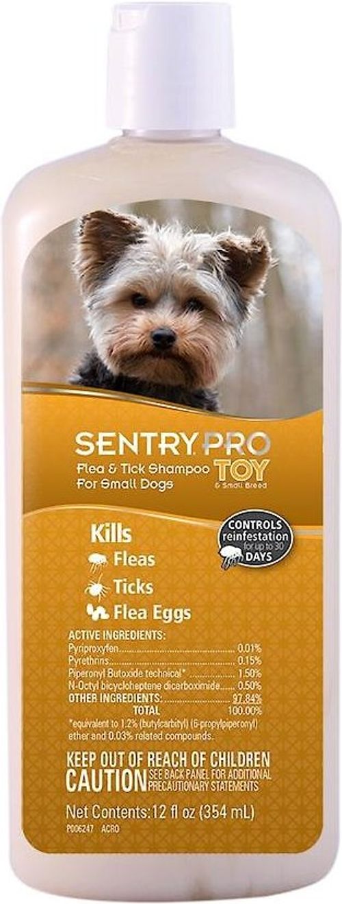 sentry dog shampoo