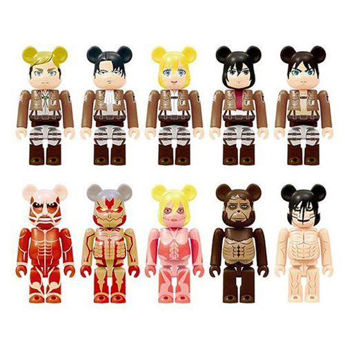 bearbrick attack on titan