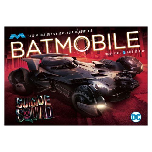 Suicide Squad Batmobile 1:25 Scale Model Kit