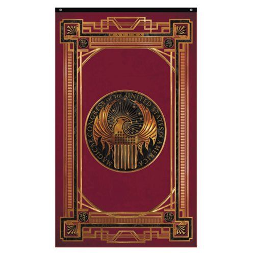 Fantastic Beasts and Where to Find Them Magical Congress of the United States of America Wall Banner
