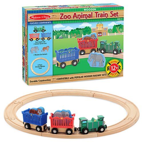zoo train set