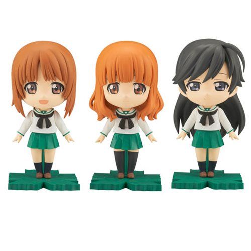 Girls Und Panzer Miho Saori Hana Petiture-rise Model Kit