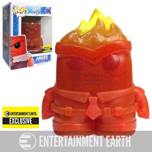 Inside Out Crystal Anger Pop! Vinyl Figure - Entertainment Earth Exclusive