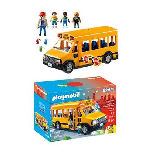 playmobil school bus 5680