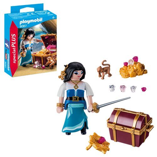 Playmobil 9087 Special Plus Pirate with Treasure