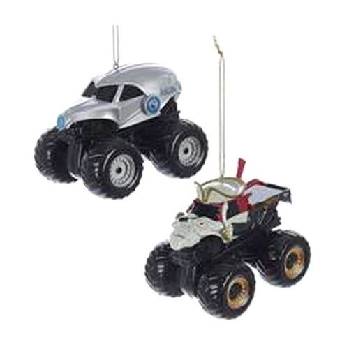 Monster Jam Monster Trucks Ornament Set