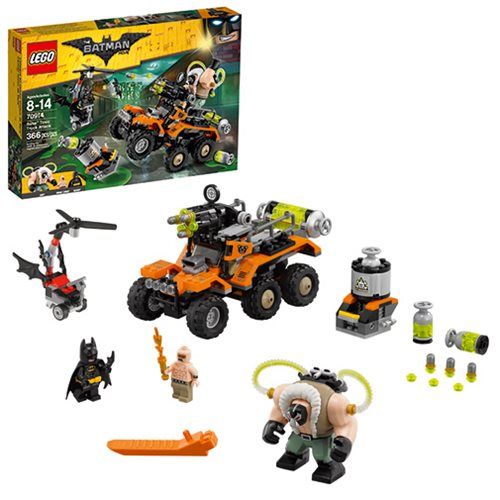 lego bane toxic truck attack