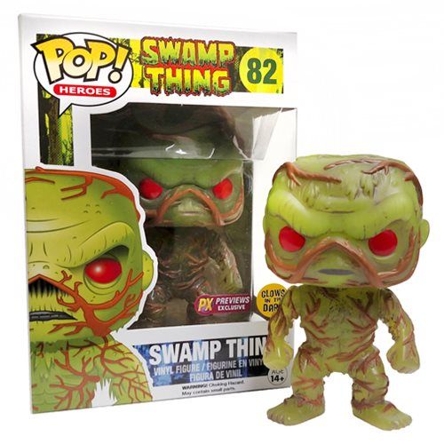 Swamp Thing Glow in the Dark Previews Exclusive Pop! Vinyl Figure