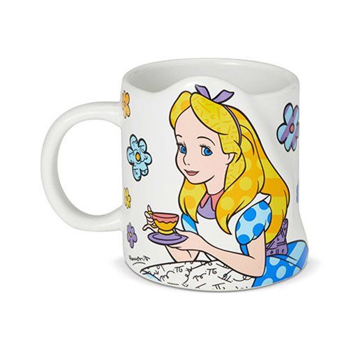 Disney Alice in Wonderland Alice Mug by Romero Britto