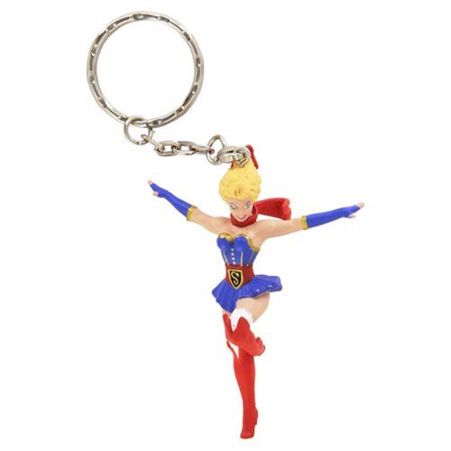 DC Comics Bombshells Supergirl Figure Key Chain