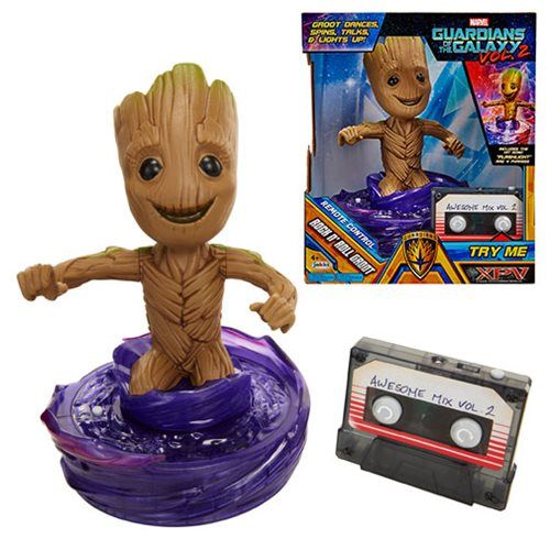 Guardians of the Galaxy Vol. 2 Rock 'n' Roll Groot, Not Mint