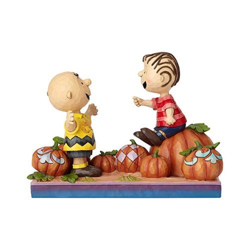 Buy Peanuts Charlie Brown and Linus Pumpkin Patch Pals Statue by